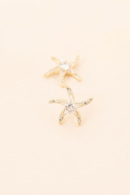 Starfish Stud Earrings