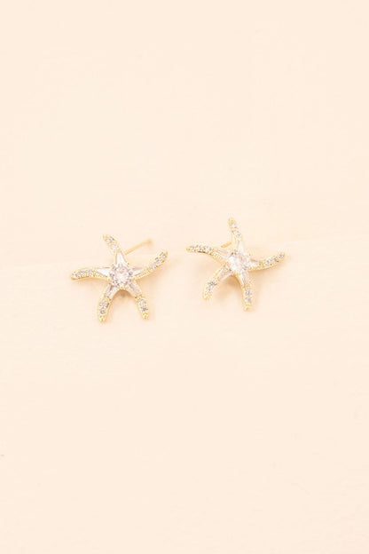 Starfish Stud Earrings