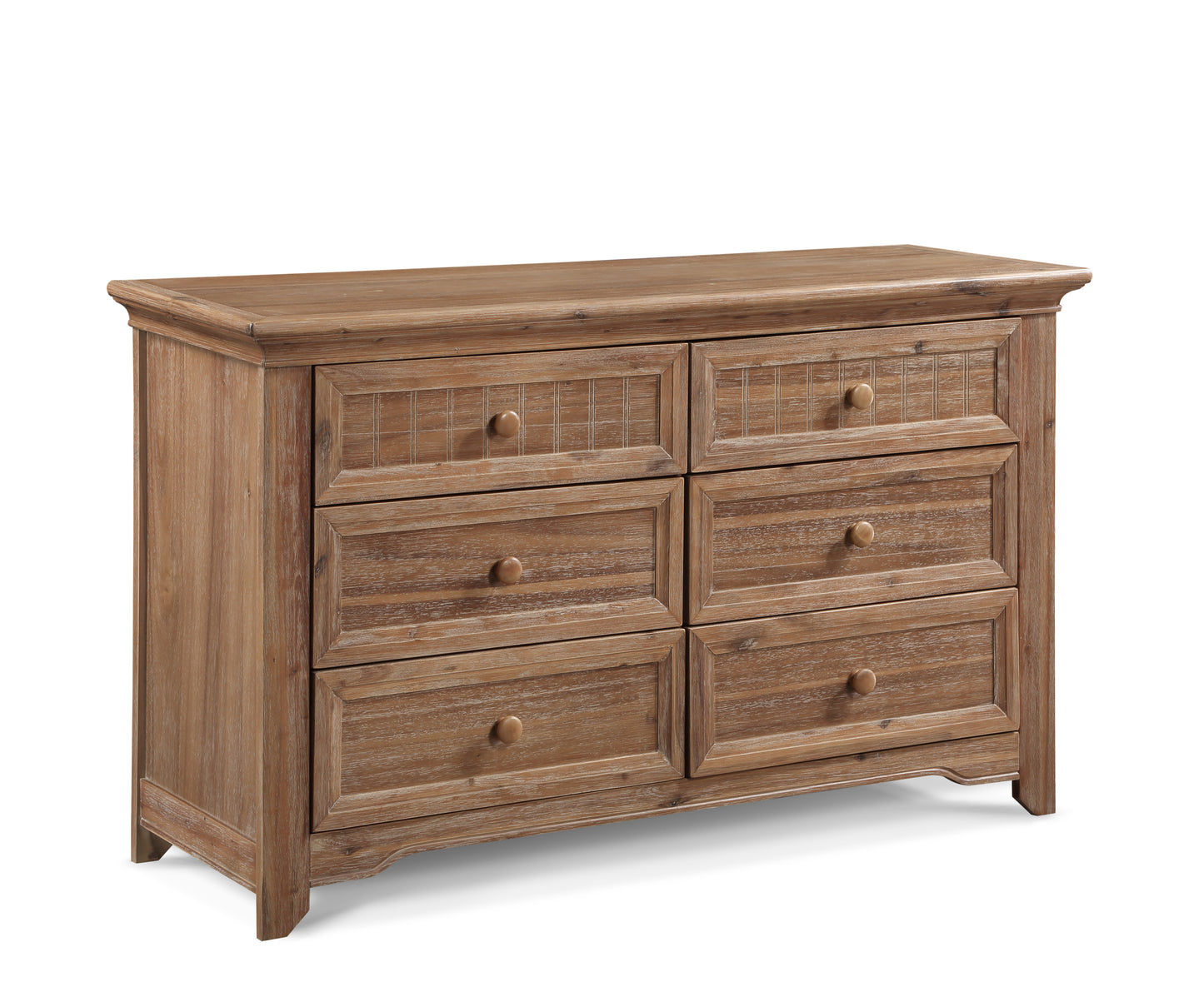 Winchester 6 Drawer Double Dresser Biscotti