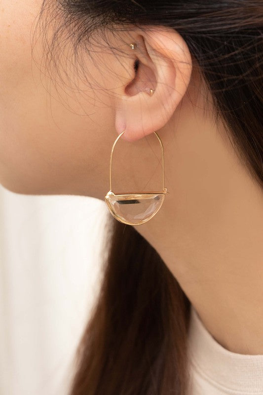 Glacier Hoop Earrings