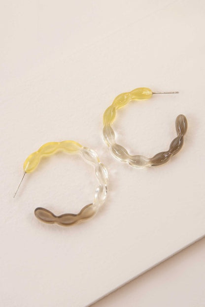 Jelly Hoop Earrings