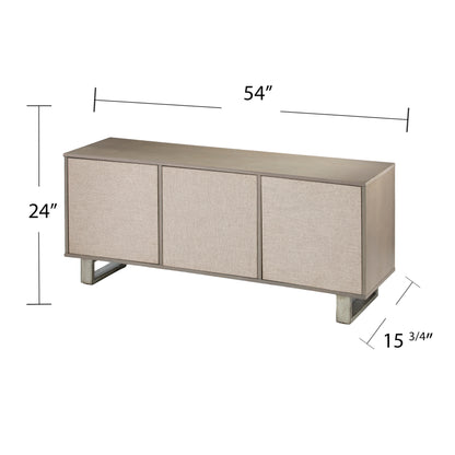 Abston 3-Door Media Console