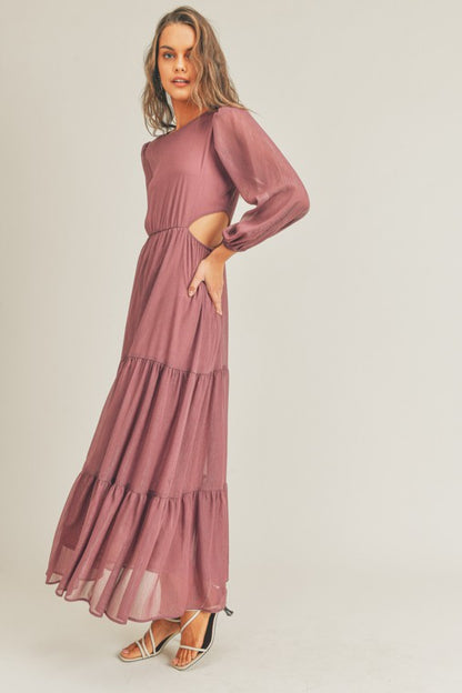 Cut Out Maxi Dress