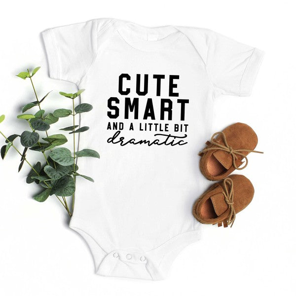 Cute Smart Dramatic Baby Onesie