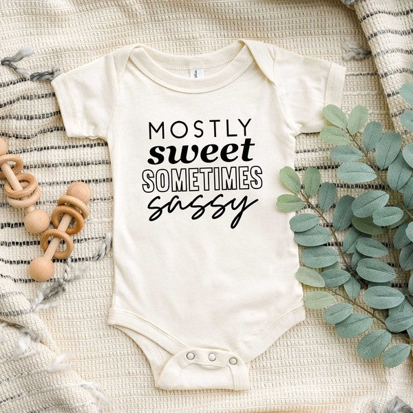 Mostly Sweet Baby Onesie