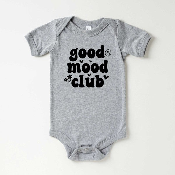 Good Mood Club Baby Onesie