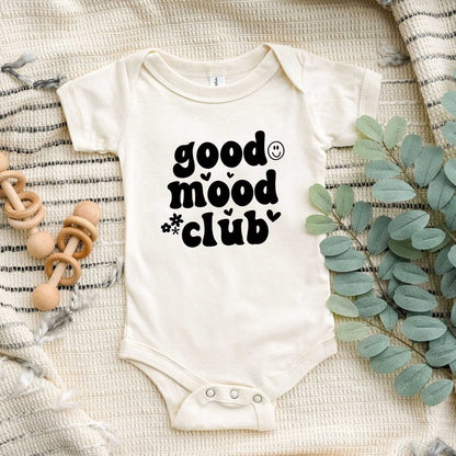 Good Mood Club Baby Onesie