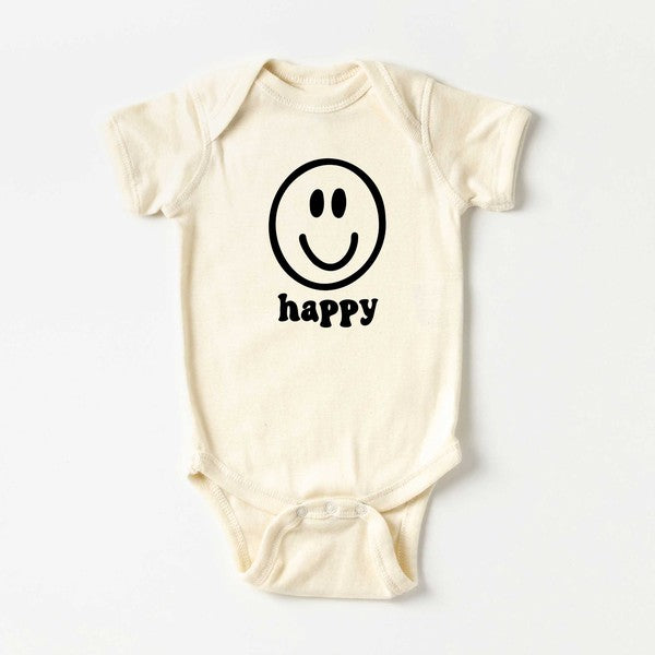 Happy Face Baby Onesie