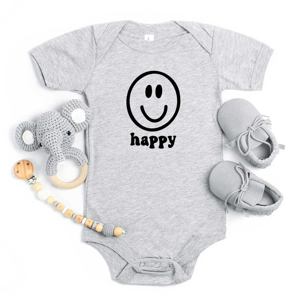 Happy Face Baby Onesie