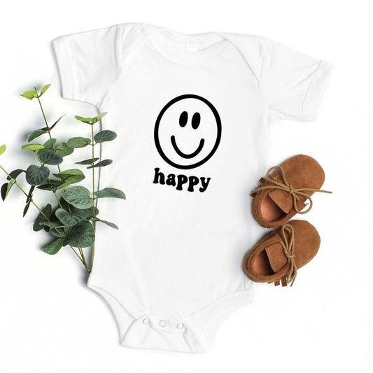 Happy Face Baby Onesie