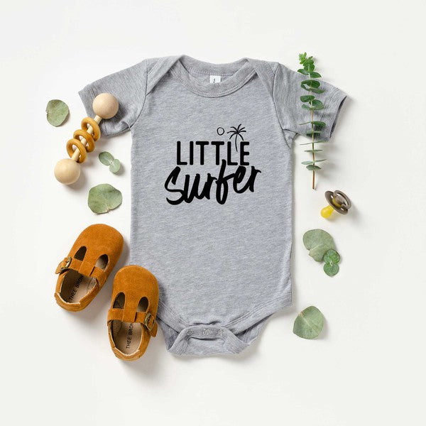 Little Surfer Baby Onesie