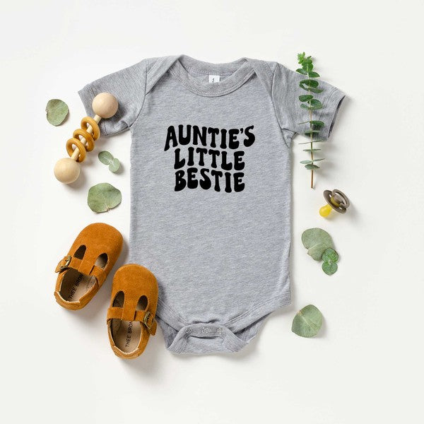 Auntie's Little Bestie Baby Onesie