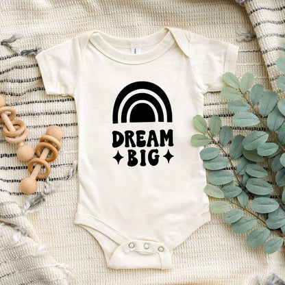 Dream Big Rainbow Baby Onesie