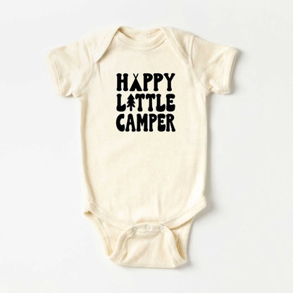 Happy Little Camper Baby Onesie