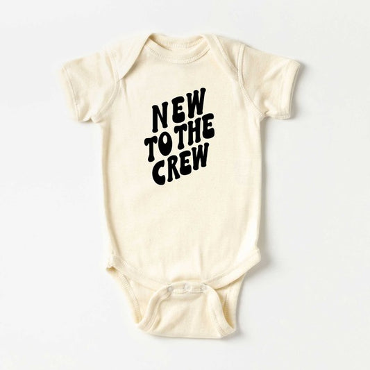 New To The Crew Baby Onesie