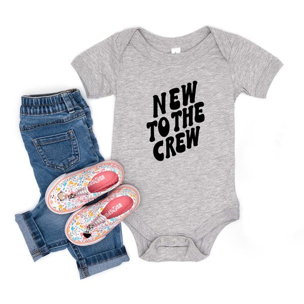 New To The Crew Baby Onesie