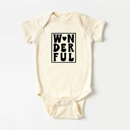 Wonderful Block Baby Onesie