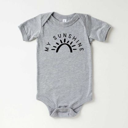 My Sunshine With Sun Baby Onesie