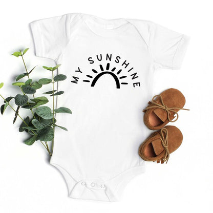 My Sunshine With Sun Baby Onesie