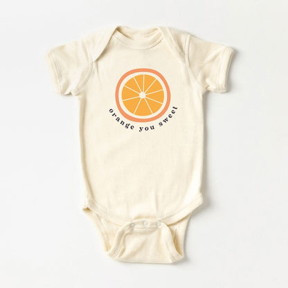 Orange You Sweet Baby Onesie