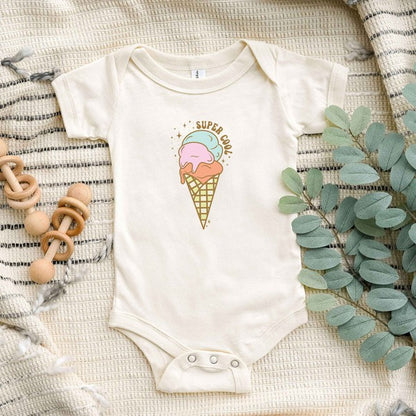 Super Cool Ice Cream Baby Onesie