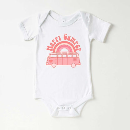 Happy Camper Van Baby Onesie