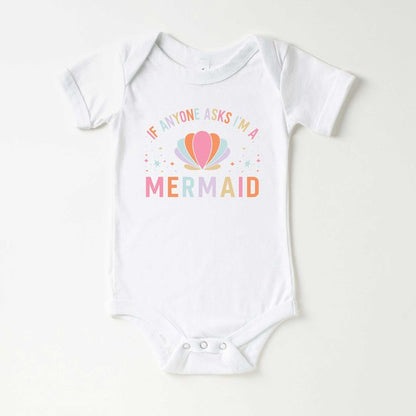 I'm A Mermaid Baby Onesie