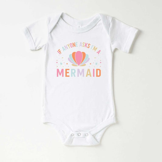 I'm A Mermaid Baby Onesie