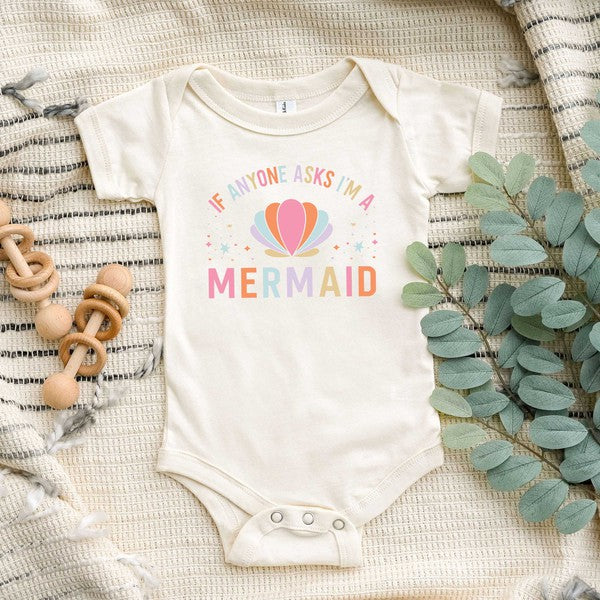 I'm A Mermaid Baby Onesie