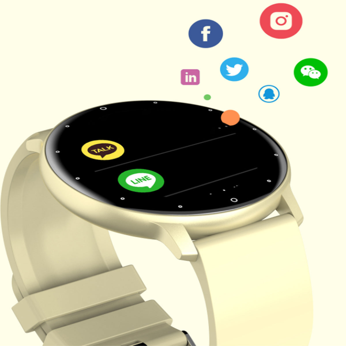 Duo Smartwatch Wellness And Activity Streamers by VistaShops