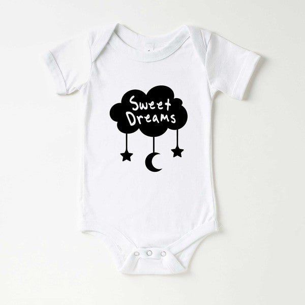 Sweet Dreams Cloud Baby Onesie