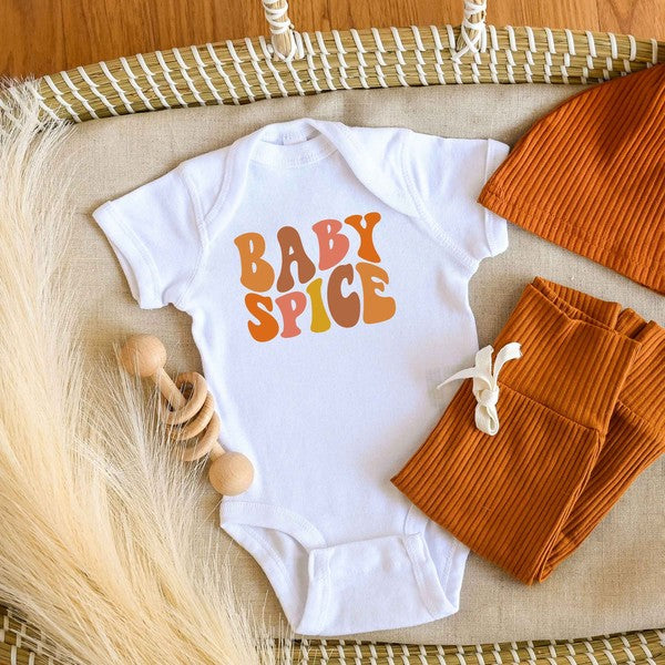 Baby Spice Wavy Baby Onesie