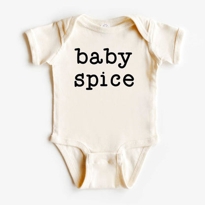 Baby Spice Typewriter Baby Onesie