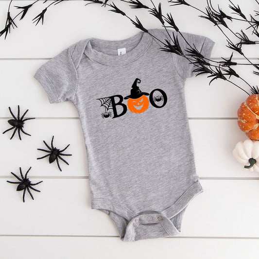 Boo Pumpkin Baby Onesie