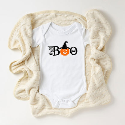 Boo Pumpkin Baby Onesie