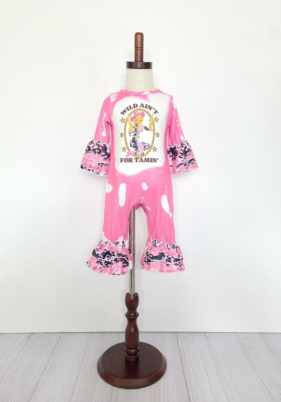 Tamin Cowgirl Baby Romper