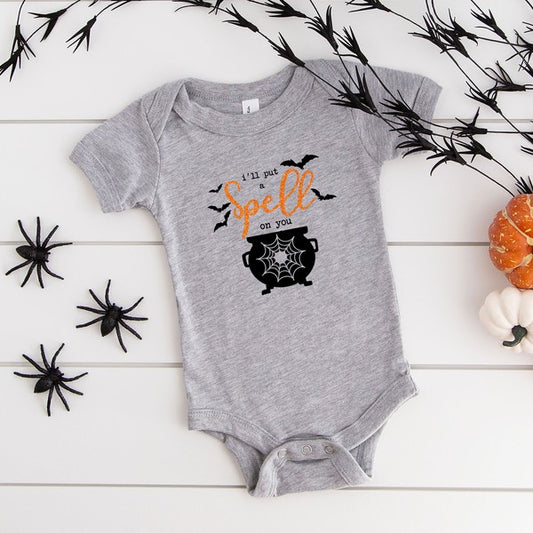 I'll Put A Spell On You Baby Onesie