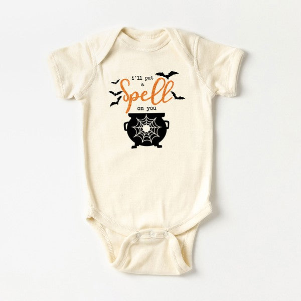 I'll Put A Spell On You Baby Onesie