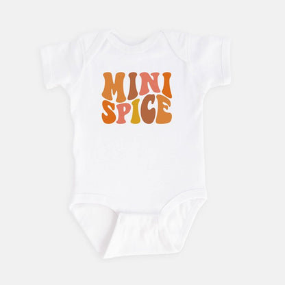 Mini Spice Wavy Colorful Baby Onesie