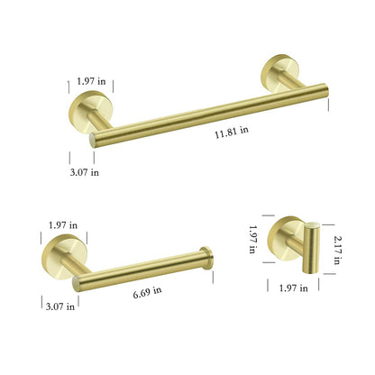 3 - Piece Bathroom Hardware Set