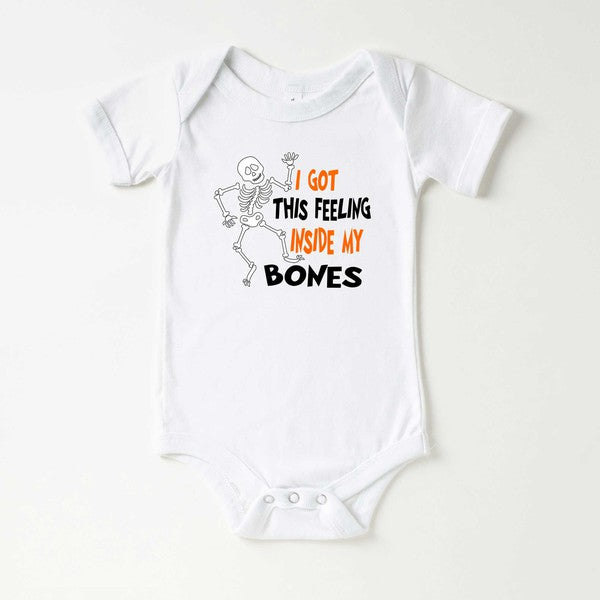 I Got This Feeling Skeleton Baby Onesie