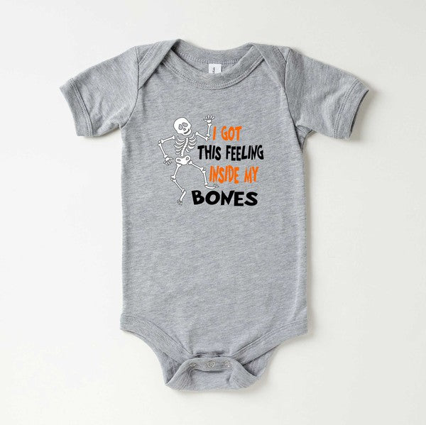 I Got This Feeling Skeleton Baby Onesie