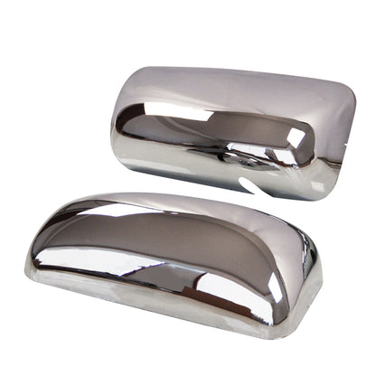 LEAVAN Chrome Door Mirror Covers Pair Fit Kenworth T270 T370 T600 T660 T800 LH&RH Side