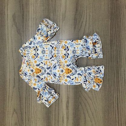 Paisley Forest Baby Romper