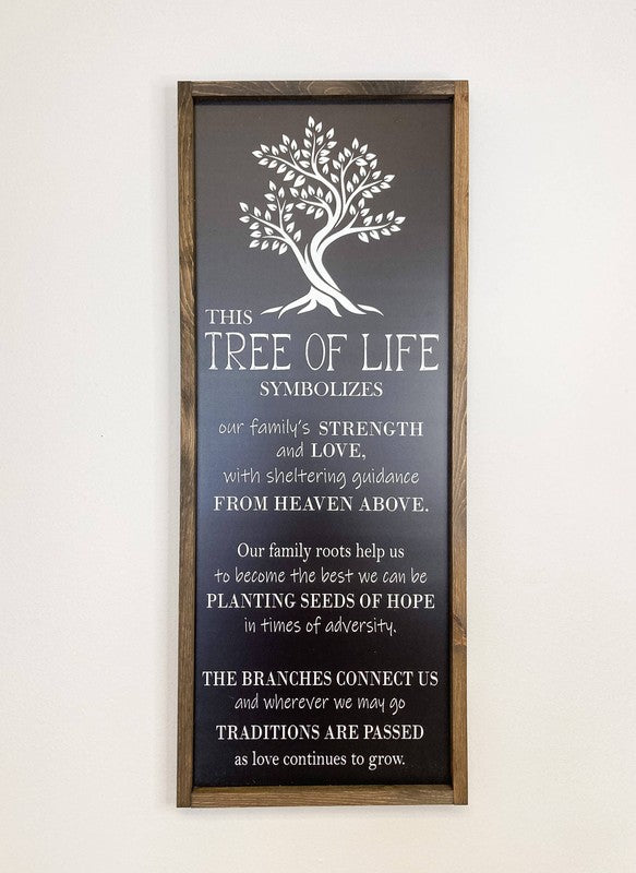 Tree Of Life Sign