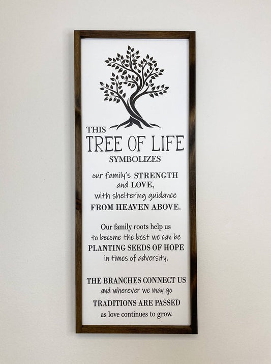 Tree Of Life Sign