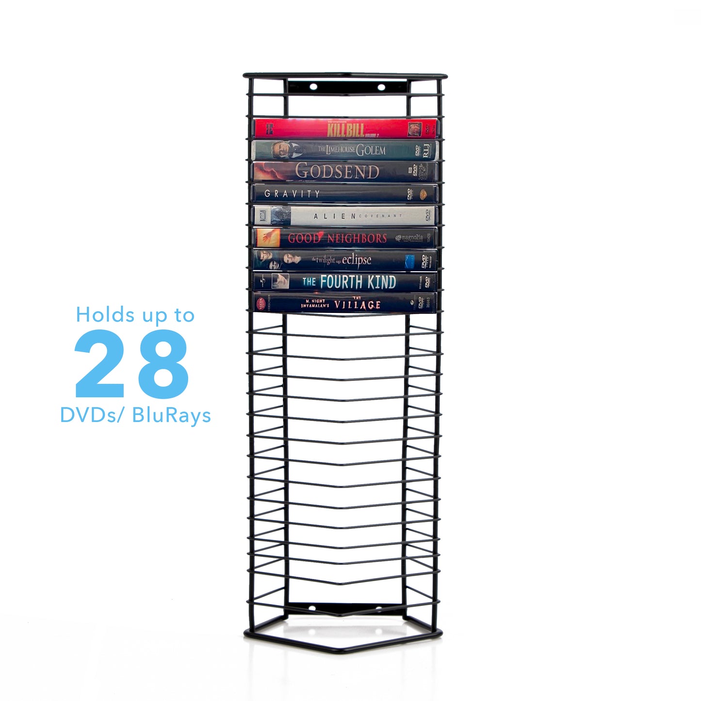 ONYX 28 DVDS BLU-RAYS TOWER