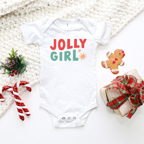 Jolly Girl Star Baby Onesie