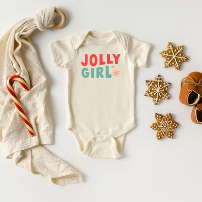 Jolly Girl Star Baby Onesie