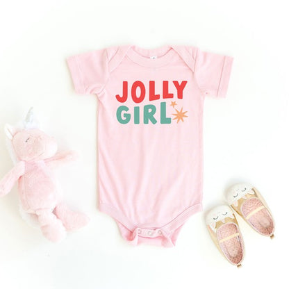 Jolly Girl Star Baby Onesie